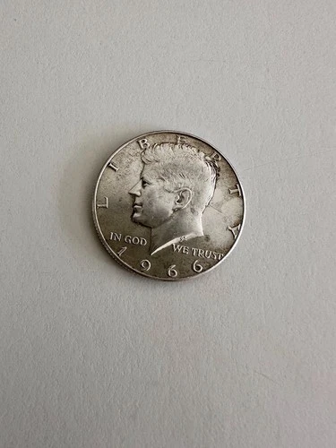 1966 Kennedy Half Dollar 40% Silver
