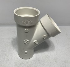 Charlotte Pipe 2" x 2" x 2" PVC Street Wye DWV Fitting