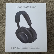 Bowers  Wilkins PX7 S2 Noise Canceling Wireless Headphones - Black