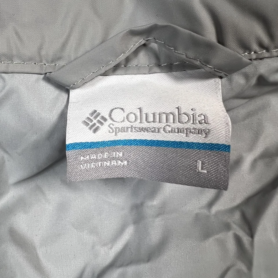 Texas Longhorns Jacket Womens Large Gray NCAA College Hooded Switchback Columbia - Image 3 of 4