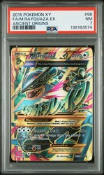 M Rayquaza EX 98/98 Full Art Holo XY Ancient Origins