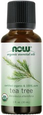 NOW Essential Oils - Tea Tree Oil Certified Organic 1 fl oz 30 ml 