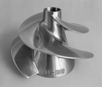 Polished Stainless Steel PWC Impeller – Fits Yamaha GP1800 FX FZ - 160mm - 13/18 (For: Yamaha WaveRunner FX SVHO)