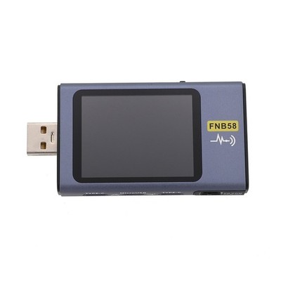 USB Tester FNB58 mit LCD Display zur Spannungsstrom Leistungsüberwachung