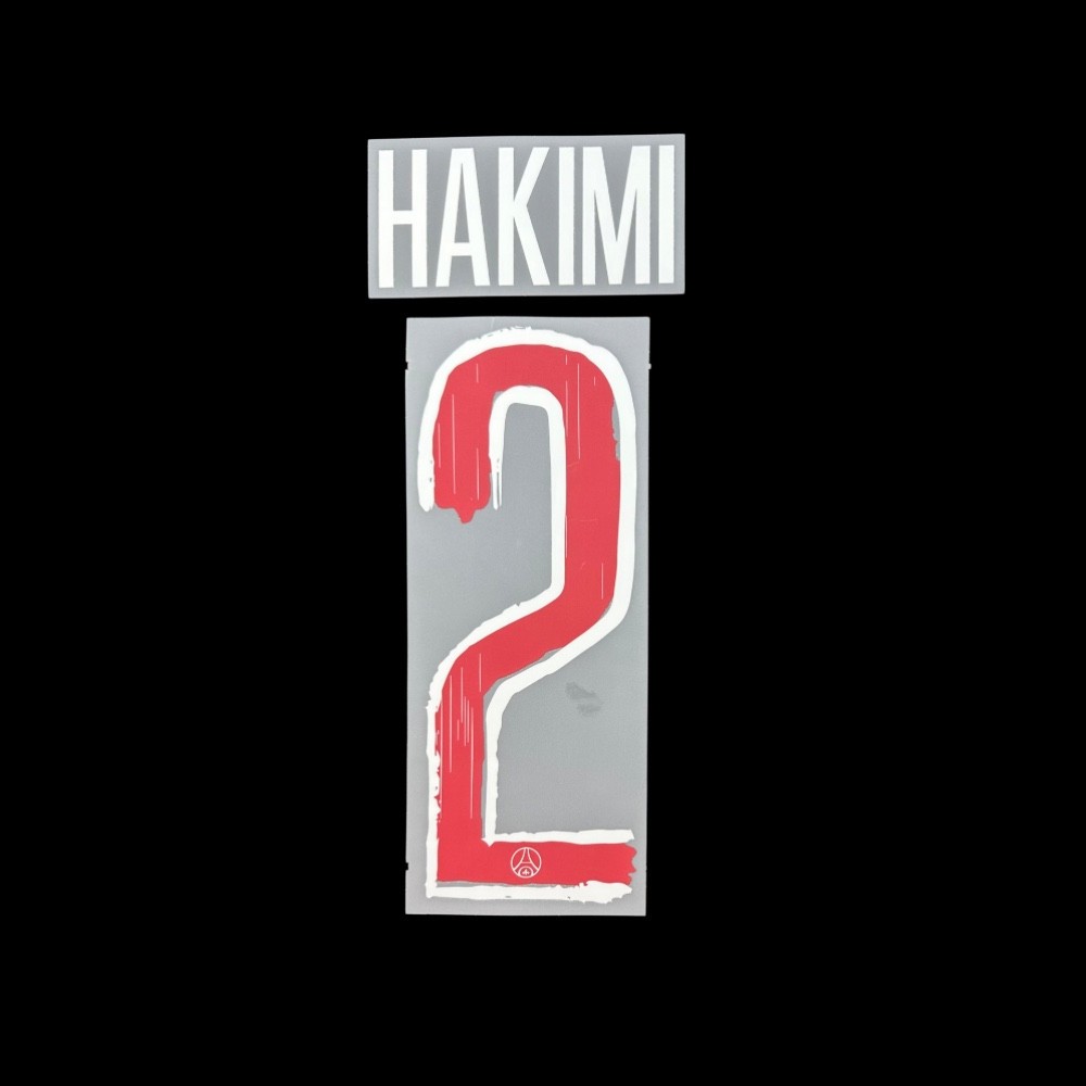 OFFICIAL HAKIMI #2 2024-25 UCL Home PSG PRINT | eBay