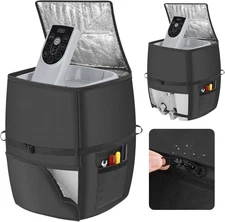 Hot Tub Spa Heater Pump Cover,Waterproof 600D Oxford Fabric Aluminum Film Ins...