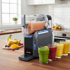 Slushie Frozen Drinks Machine 7 Presets Self Clean for Cocktails & Milkshakes
