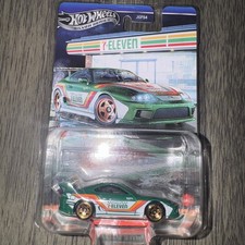 Hot wheels- Toyota Supra - JGF54 - silver series- Mattel - 7Eleven