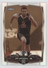 2014 Topps Chrome Sepia Refractor 29/99 Jeff Mathews #113 rw9