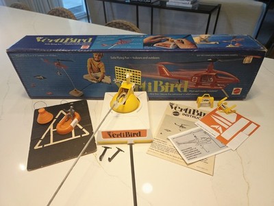 1970's MATTEL VERTIBIRD ASTRONAUT RESCUE...COMPLETE / FANTASTIC WORKING ORDER