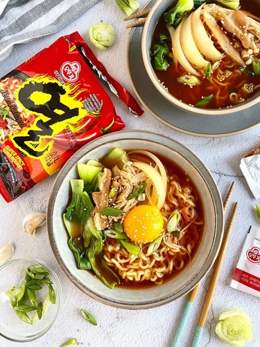 YEUL Ramen, 5 Pack of Super Spicy Flavor Korean Instant Noodle, Extreme Bold ... - Picture 5 of 6