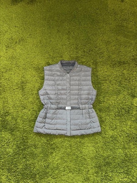 Brunello Cucinelli Vest Grey 44
