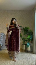 Anarkali Gown Indian Dress Salwar Kameez Ready made Party Wedding Bollywood