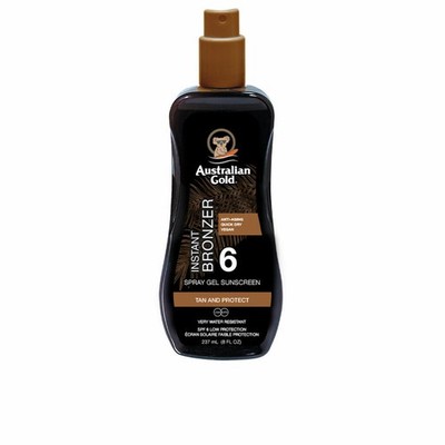 SUNSCREEN SPF6 spray gel with instant bronzer 237ml