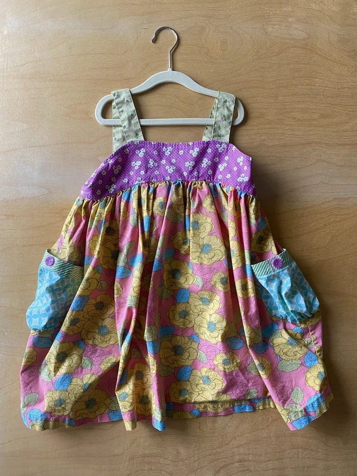 Vestido Matilda Jane Butterfly Lulu Niñas It's A Wonderful Parade Talla 8 Usado en Excelente Condición Foto 2 de 4