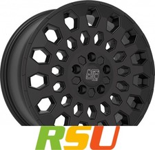 4x MSW MSW 99 matt black 8x18" ET45 LK5 108 ML 65.06 Alufelgen 18 Zoll