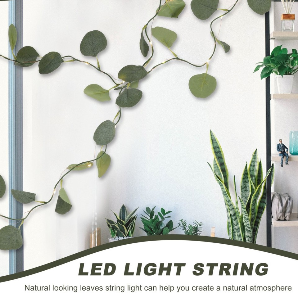 Led Light String Eucalyptus -LED String Simulated Rope Light | eBay ...