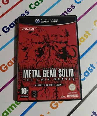 METAL GEAR SOLID THE TWIN SNAKES NINTENDO GAMECUBE COMPLETE ITALIAN VERSION