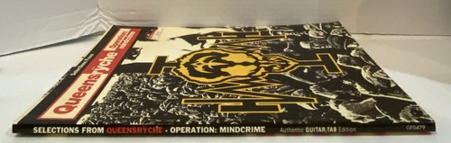 QUEENSRYCHE Operation:Mindcrime Authentic Bass-Tab Edition Guitar Tab Book (178) - Picture 3 of 3