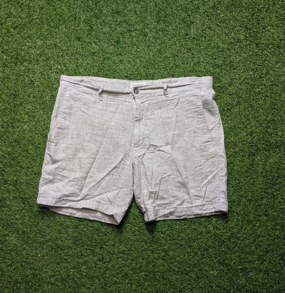 Goodfellow & Co. Short homme 31X8 tilleul coton stretch chino kaki