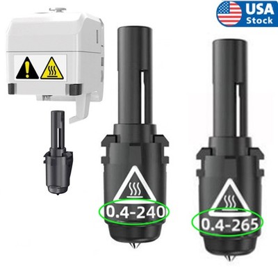 For FLASHFORGE Adventurer 3/4 3D Printer Parts Nozzle Hotend 0.4mm-240 /265 