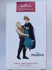 2022 HALLMARK KEEPSAKE ORNAMENTS ANNA AND KRISTOFF DISNEY FROZEN II NEW  Freship