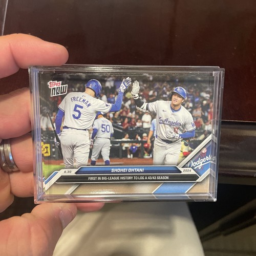 Shohei Ohtani 2024 Topps Now 616 Los Angeles Dodgers 43/43 Season