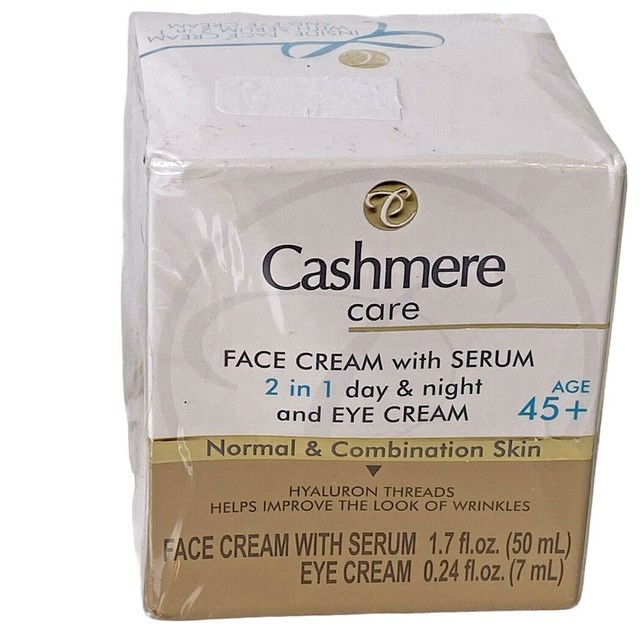 Cashmere Care Face Cream With Serum 2 in 1 Day & Night 45 1.7oz for