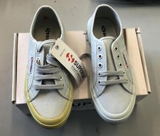 4126 SCARPA  SUPERGA CLASSICA ORIGINALE VINTAGE DONNA FULL ALLUMINIUM