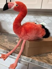 FAO SCHWARZ Gorgeous Pink Flamingo Plush Stuffed Animal Bird