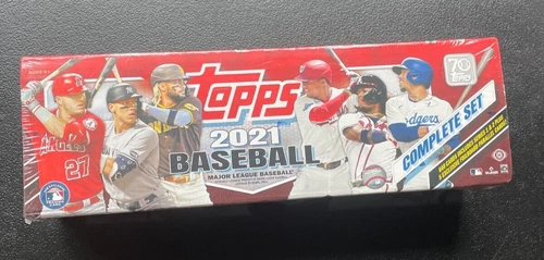 2021 Topps Hobby Factory Sealed Complete Set Baseball + 5 Foil Parallels B803