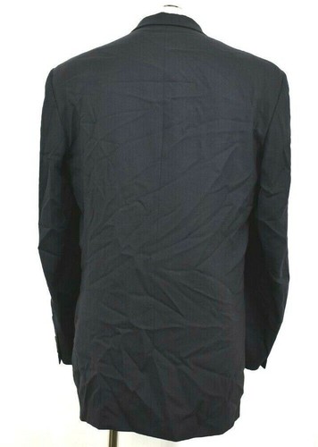 Fioravanti Soft Men's Made in USA 46R Black 3-Button Blazer Jacket Sport Coat - Picture 2 of 7