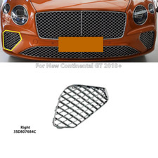 For Bentley New Gt 2018 Front Bumper Grille Outer Side Right Chrome 3sd807684c