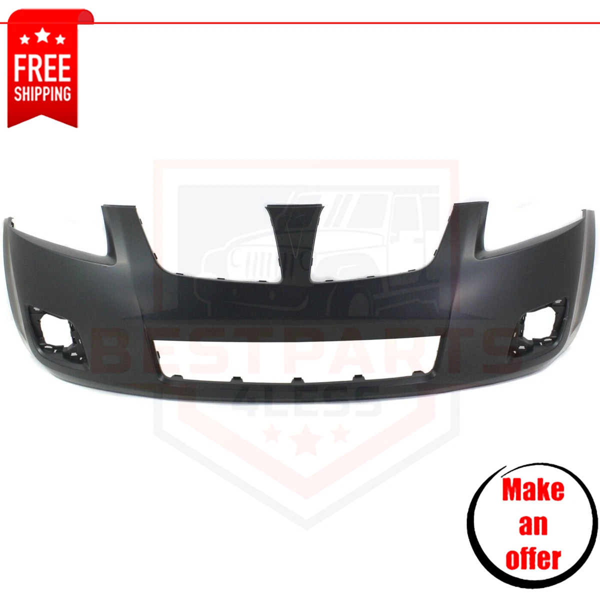 New Front Bumper Cover 88975651 primed for 2009 2010 Pontiac Vibe