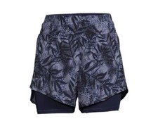 AVIA Women's XXXL 22 Active Running Shorts with Bike Liner Tropical Fade