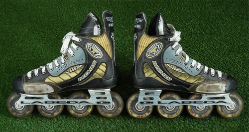 TOUR BEEMER PRO LO-BOY INLINE ROLLER HOCKEY SKATES SENIOR MENS SIZE 11