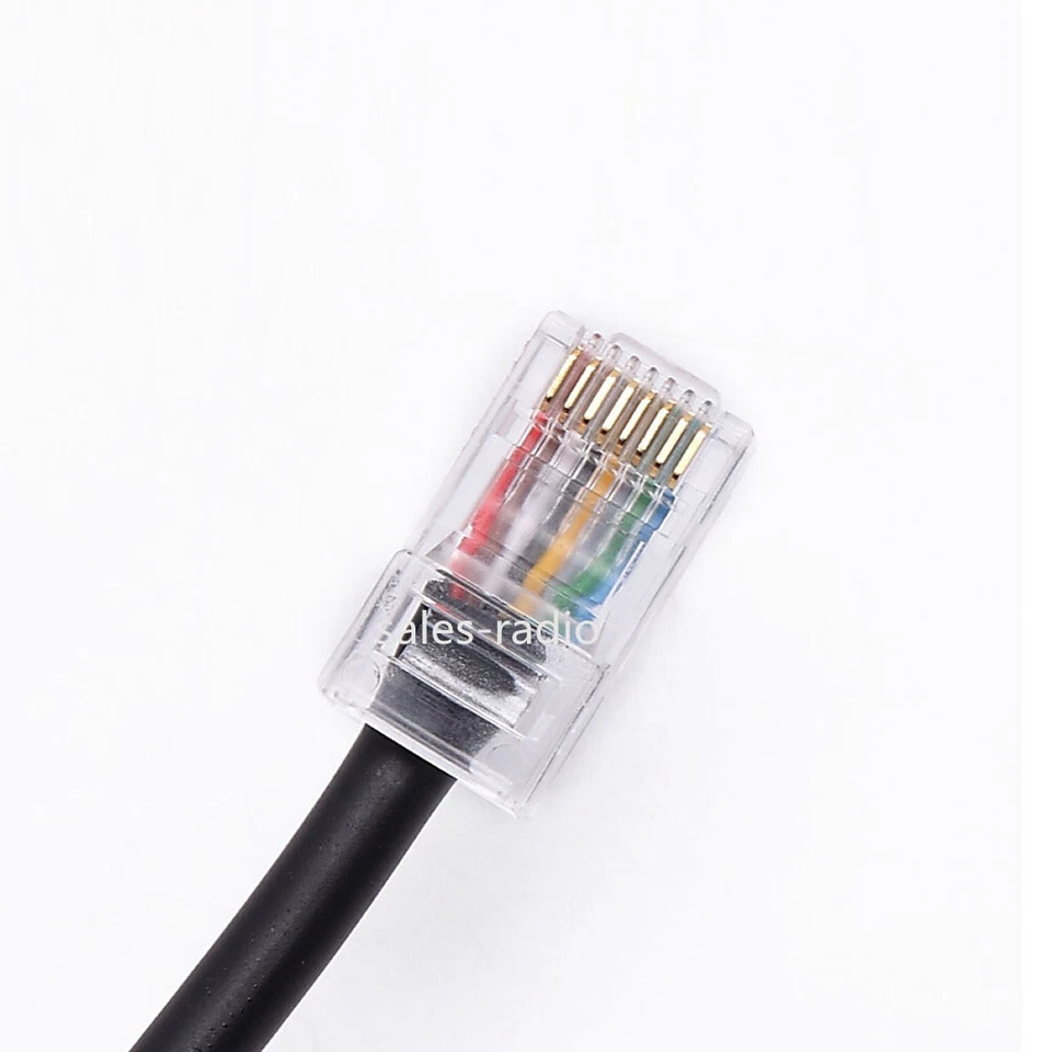 HM-118N 8 Pin Microphone For ICOM IC-706MKIIG IC-2100H IC-2200H IC-V8000 Radios - Image 2 of 4