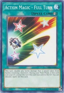 Action Magic - Full Turn - CHIM-EN093 - Common - Unlimited Edition x3 - Near Min