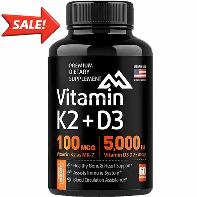 Vitamin D3 K2 calcium supplement