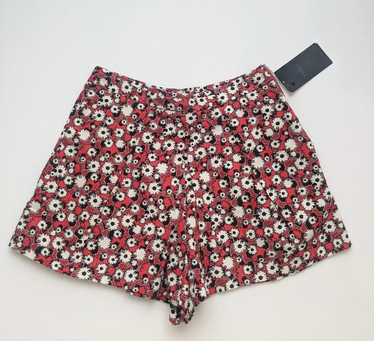Short Zara Imprimé Floral - Taille S, Occasion En Très Bon état