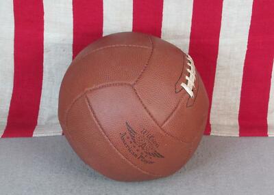 Vintage 1940s Wilson Leather Soccer Ball Laces American Player NOS