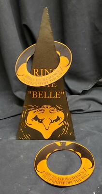 Morgue Sale: Halloween RING THE BELLE TIN Ring Toss GAME Retired 2015