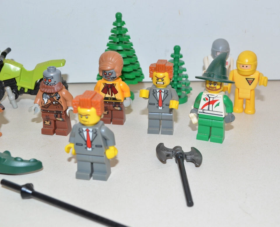 LEGO MINIFIGURA Lote Caballeros Película Harry Potter Accesorios Tyco Super Bloques Foto 4 de 4