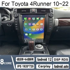 Car Android Gps Navigation Wifi 15.6" For Toyota 4runner 2010~2022 Radio Carpaly