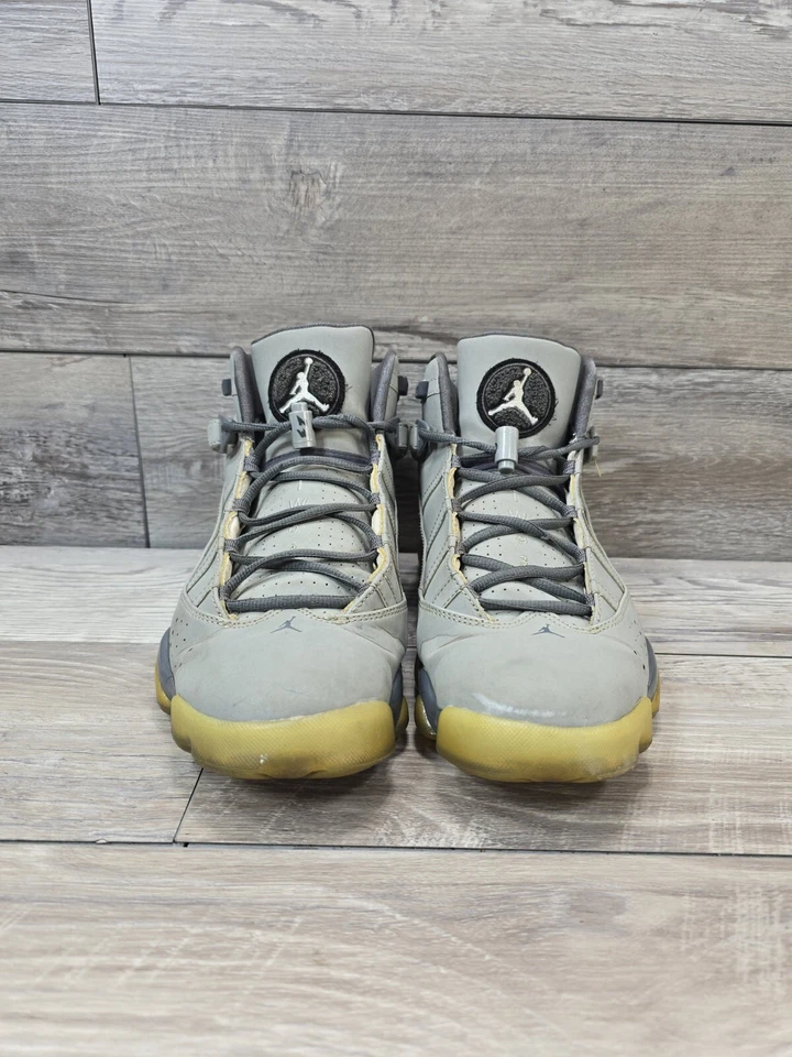 Nike Air Jordan 6 Rings Mens Size 11.5 Gray Athletic Shoes Sneakers 322992-001 - Image 4 of 4