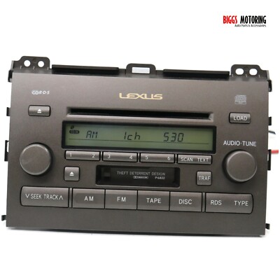 のんページ① 2003-2005 Lexus GX470 Radio Stereo Cassette 6 Disc Changer Cd