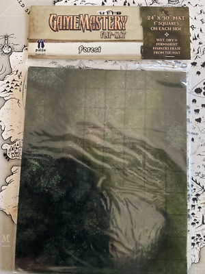 Paizo GAMEMASTERY:  FOREST Flip-Mat 24''x30'' reversible new in sealed pouch