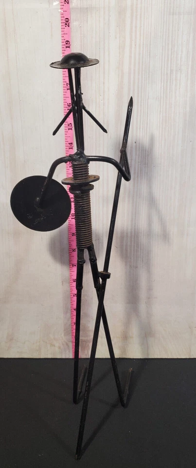 Arte de patio Tuercas Tornillos Figura Oficina Decoración Hogar Don Quijote De La Mancha Foto 4 de 4