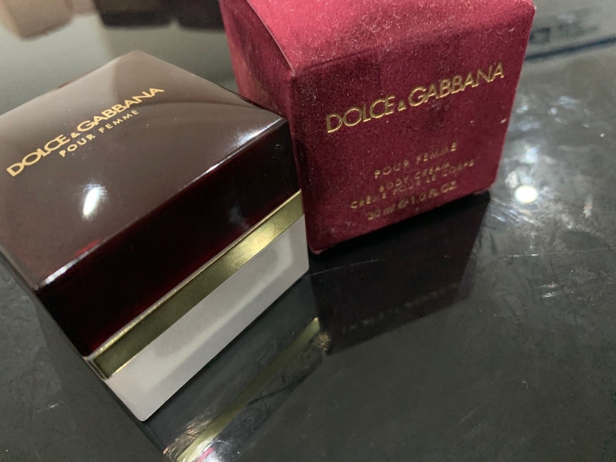 dolce gabbana pour femme body cream