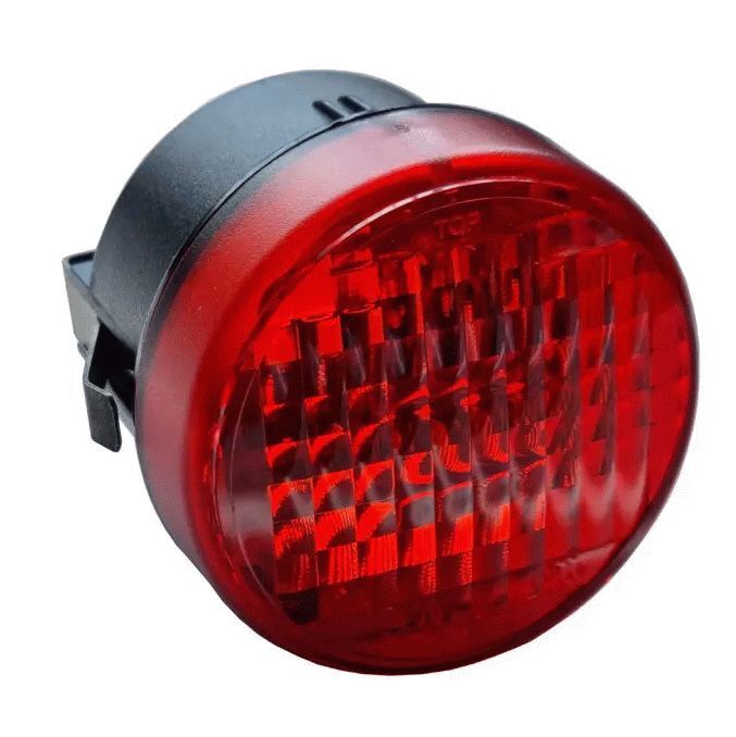 Aspock Roundpoint 2 Rear Lamp in Red Fog Light Unit - 27-7600-001